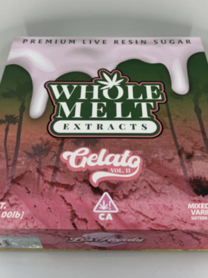 Whole Melt Extracts Gelato