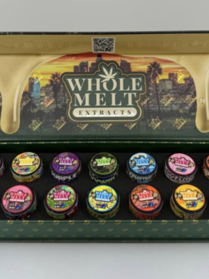 Whole Melt Extracts Single Source 14 Gram Jars.